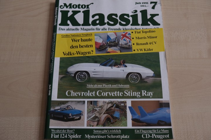 Motor Klassik 07/1991